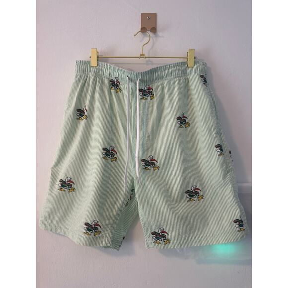 University of Miami hurricanes 100 % Cotton rare shorts size M Wes and Willy - Picture 2 of 9